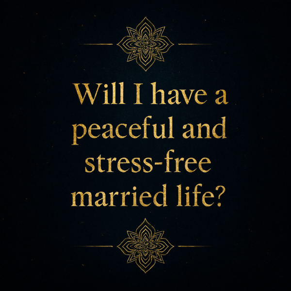 peacefull marriage